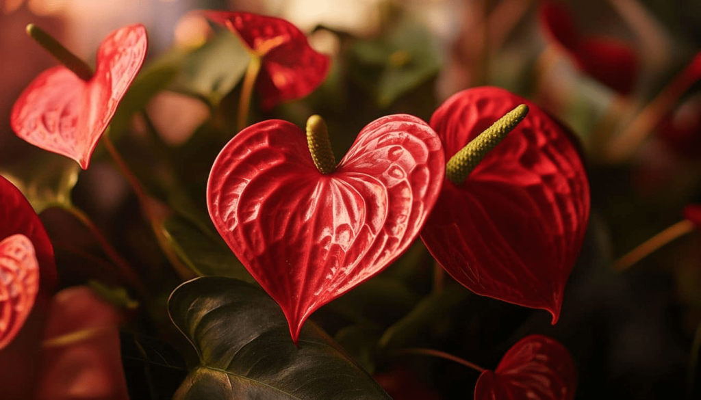 Make your fiery red Anthurium shine: a natural method for extraordinary colors!