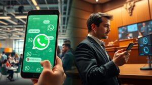 WhatsApp in ufficio: i messaggi possono diventare prove in tribunale!