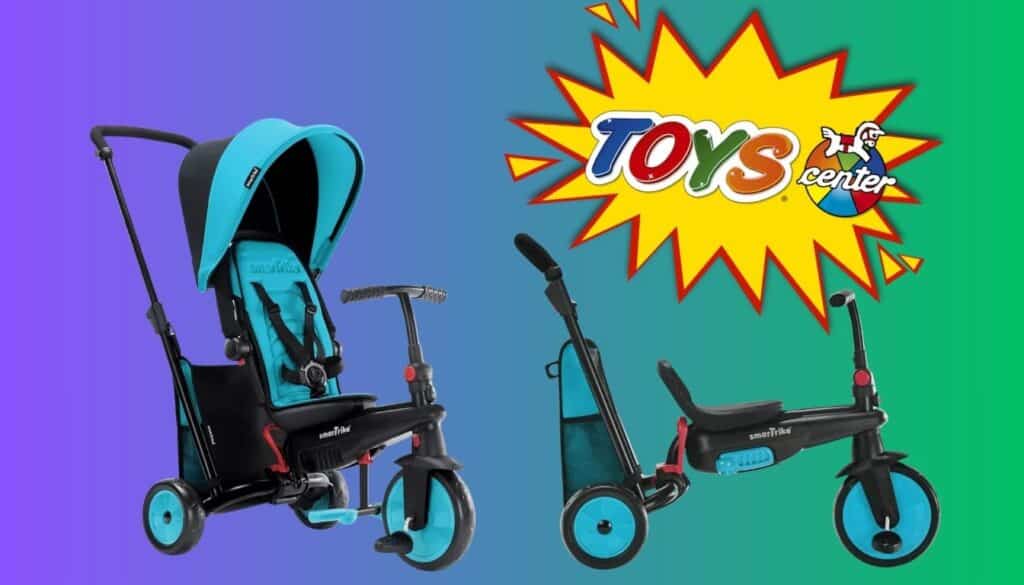 Acchiappa l'offerta imperdibile di Toys Center: Innovativo triciclo 6 in 1 Smartike STR3!