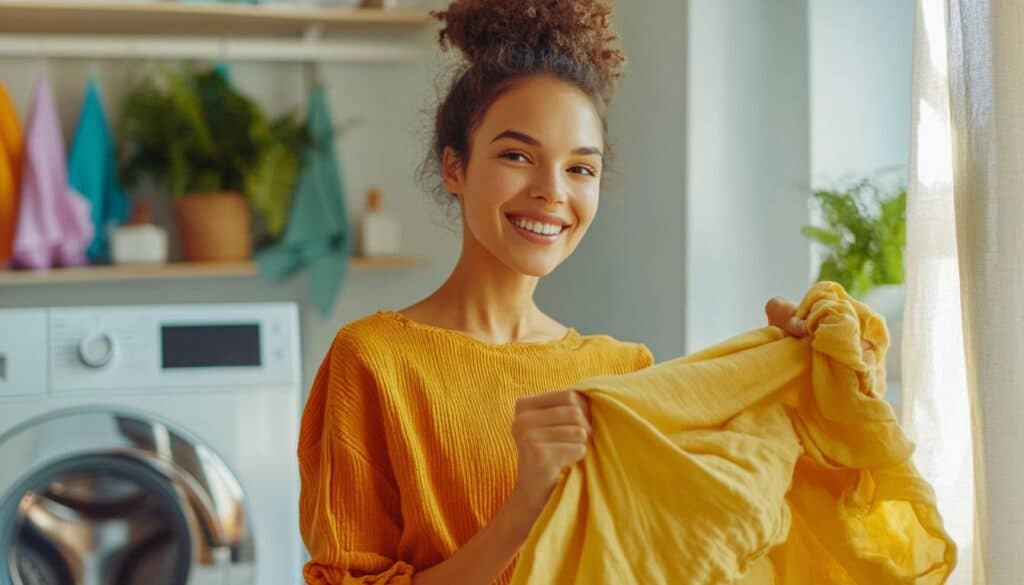 Sorprendente trucco casalingo: come lavare le tende in lavatrice e risparmiare!